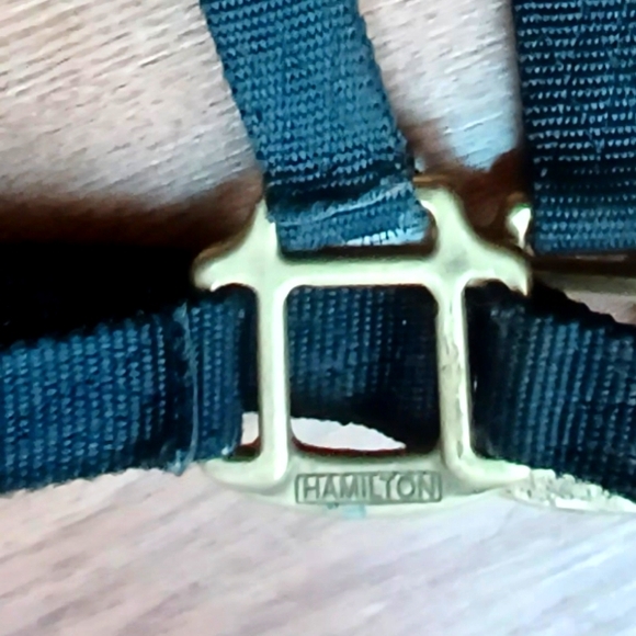 Western leather headstall includes bit and heavy halter - Picture 6 of 8